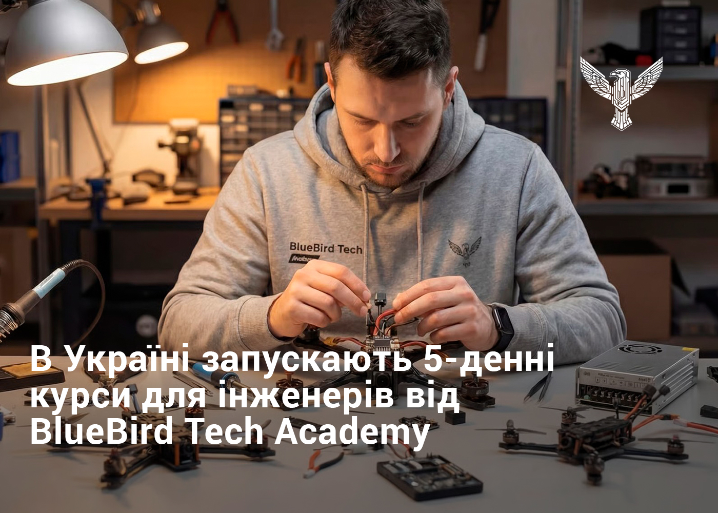 В Україні запускають 5-денні курси для інженерів від BlueBird Tech Academy