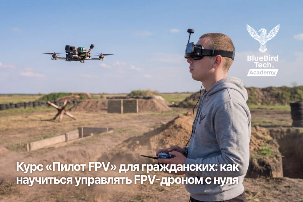 Курс «Пилот FPV» для гражданских: как научиться управлять FPV-дроном с нуля