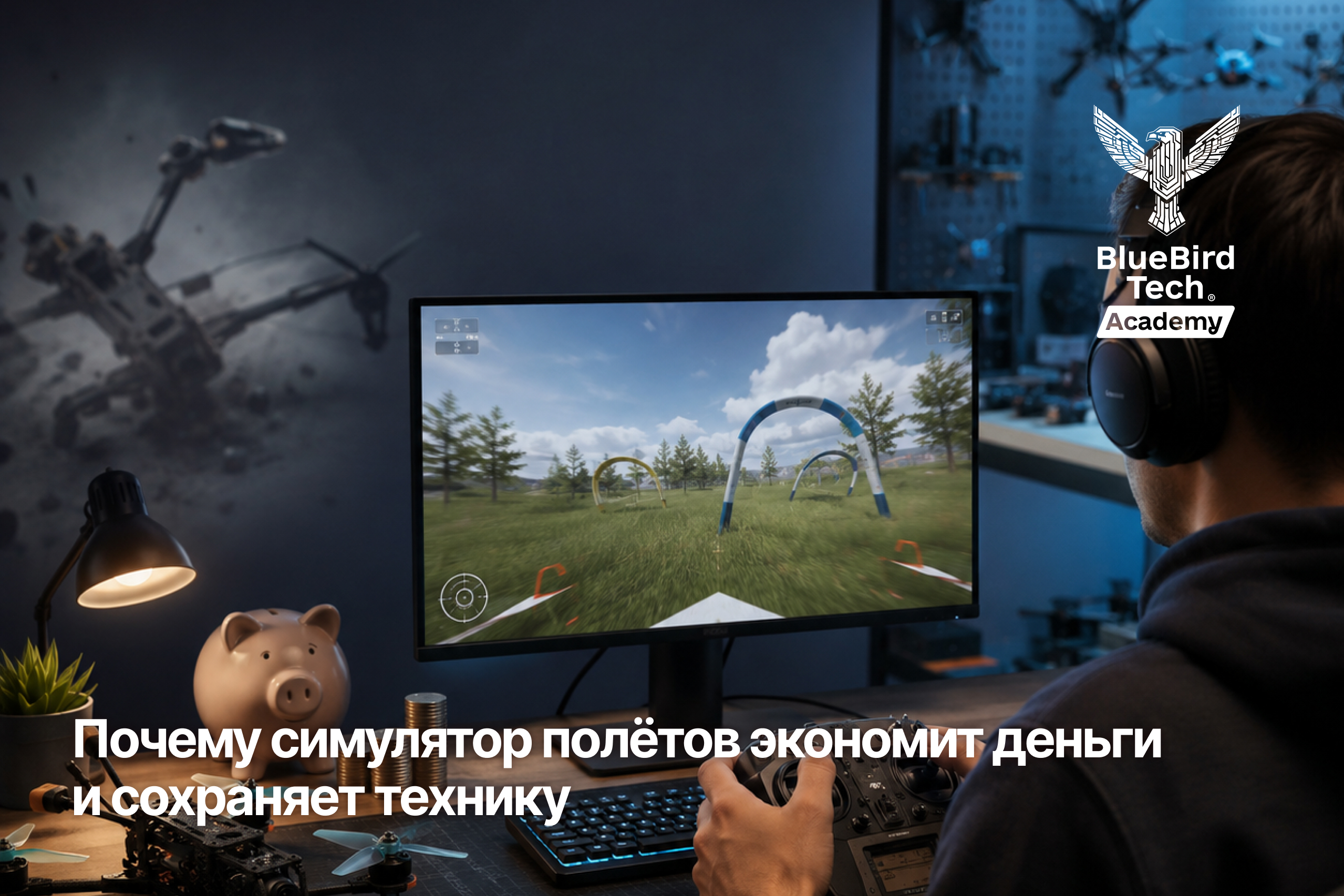 Почему симулятор полётов экономит деньги и технику