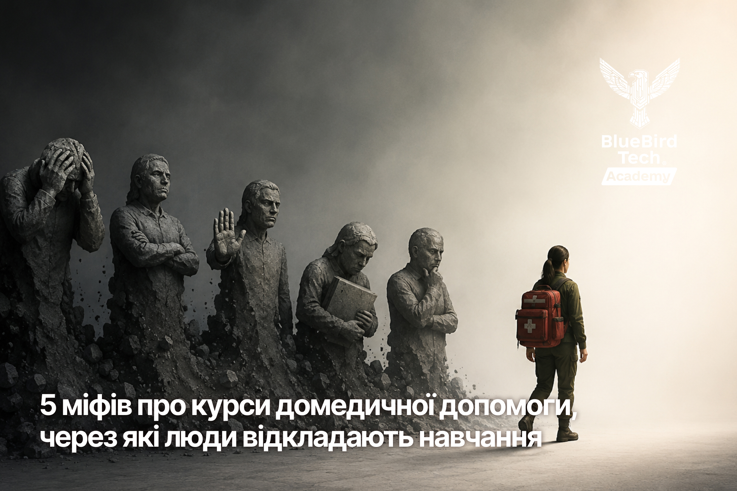 5 міфів про курси домедичної допомоги, через які люди відкладають навчання