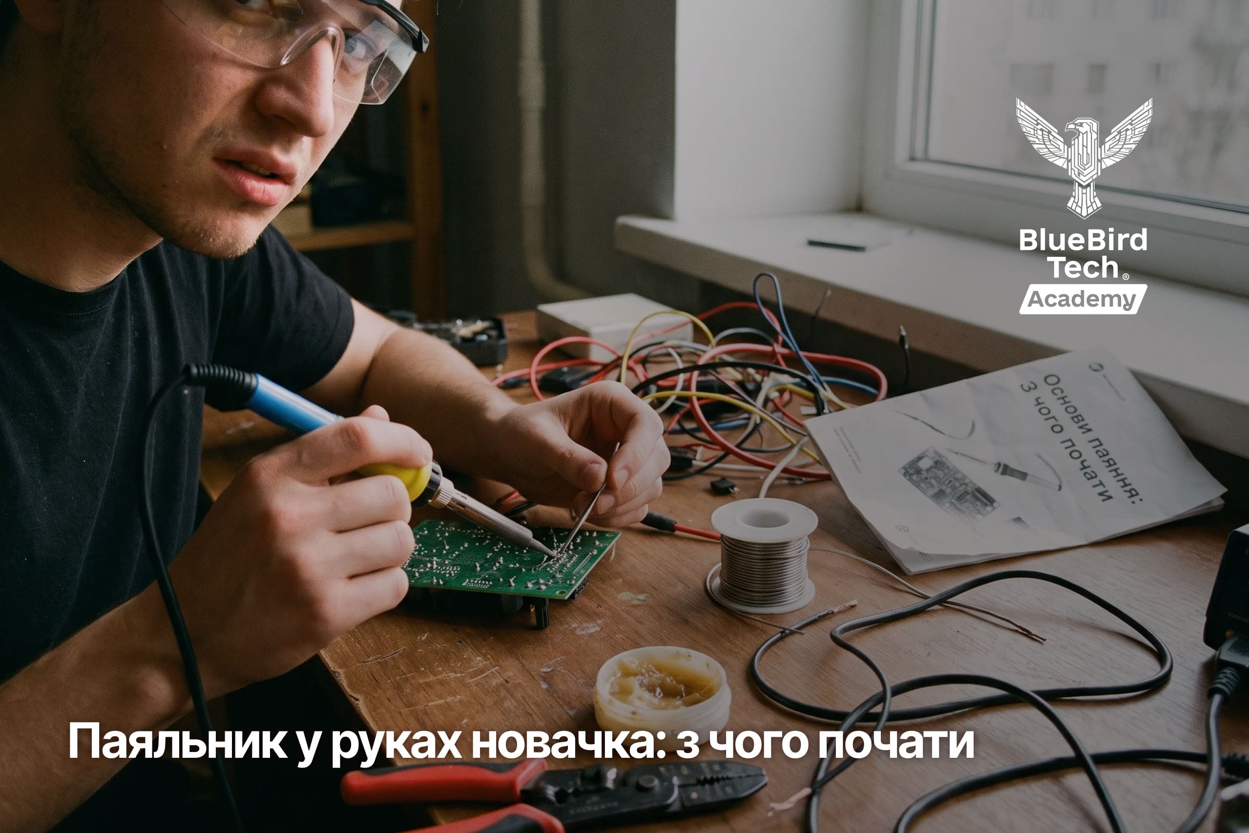 Паяльник у руках новачка: з чого почати