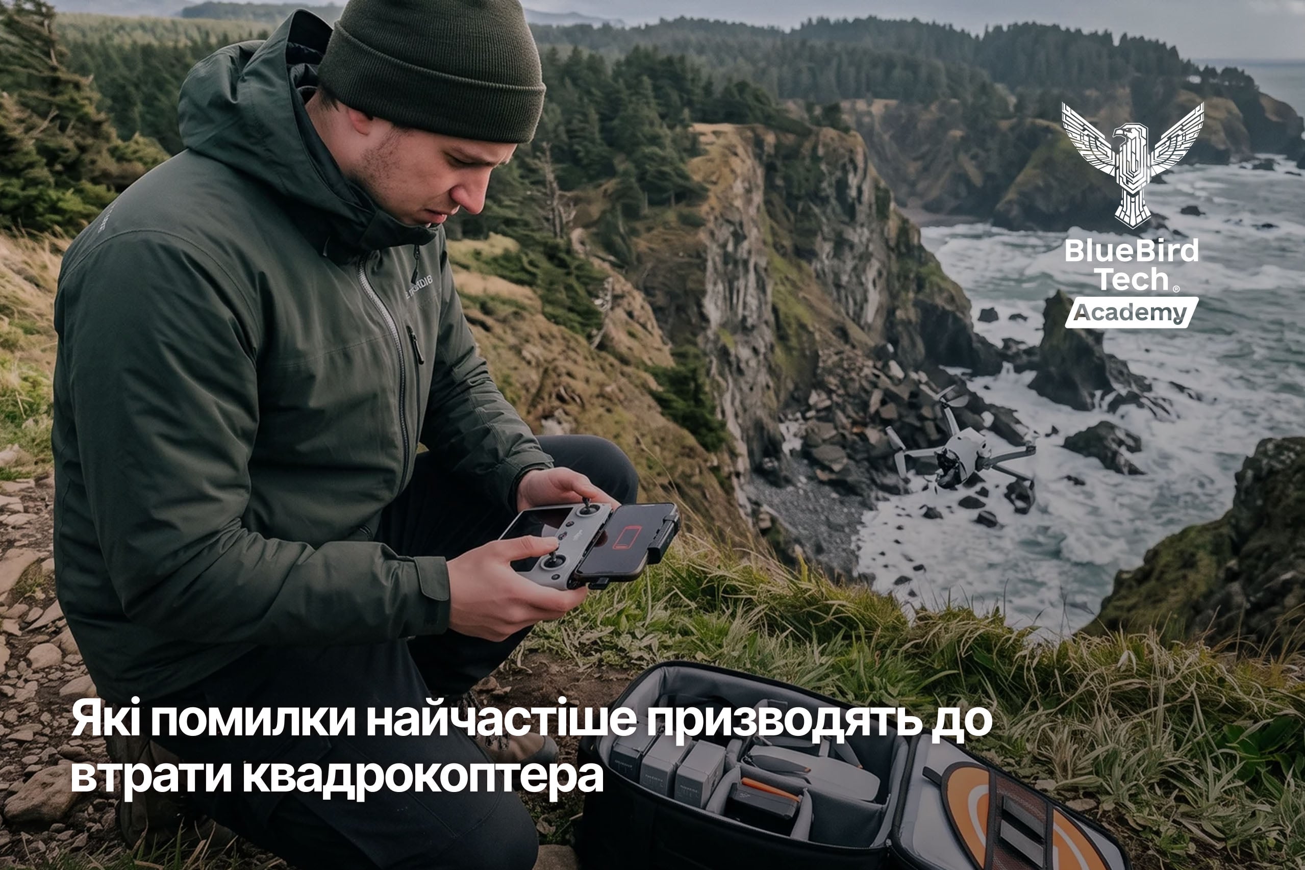 Які помилки найчастіше призводять до втрати квадрокоптера