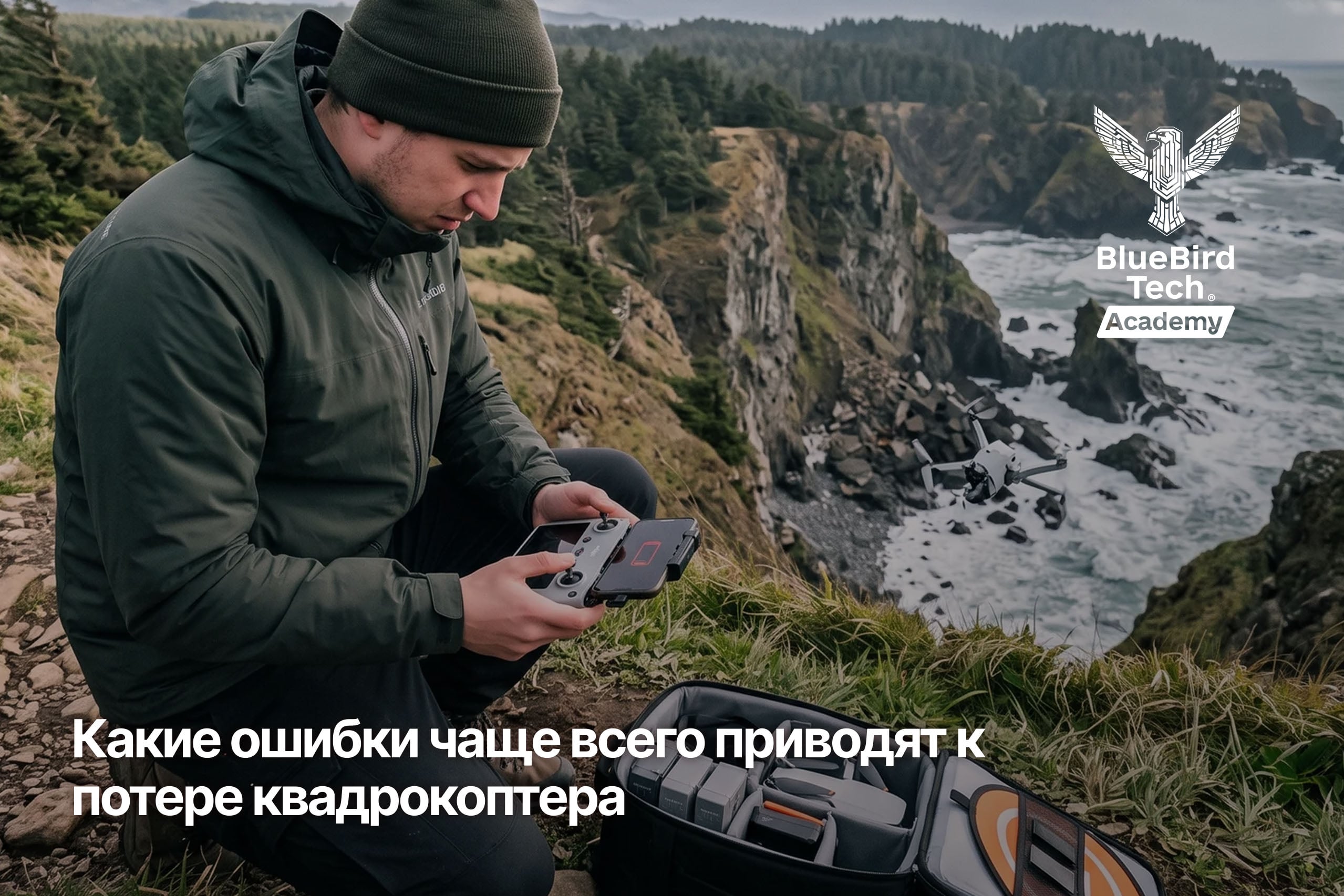 Какие ошибки чаще всего приводят к потере квадрокоптера