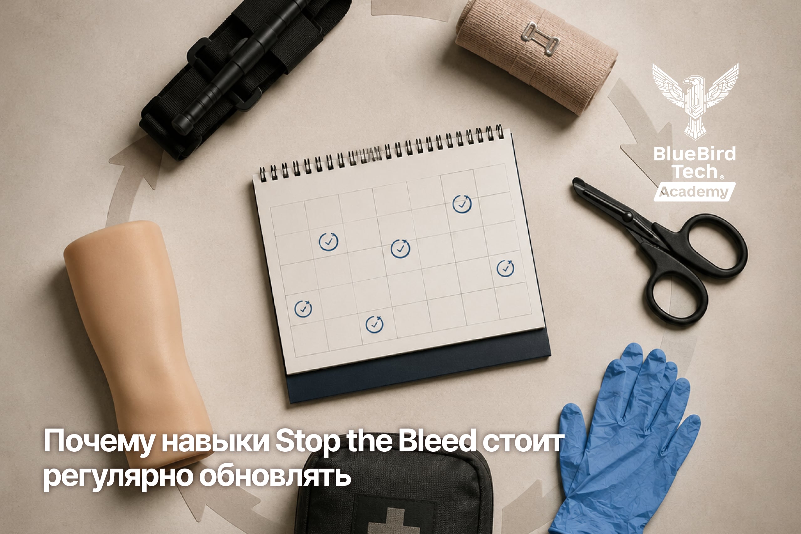 Почему навыки Stop the Bleed стоит регулярно обновлять