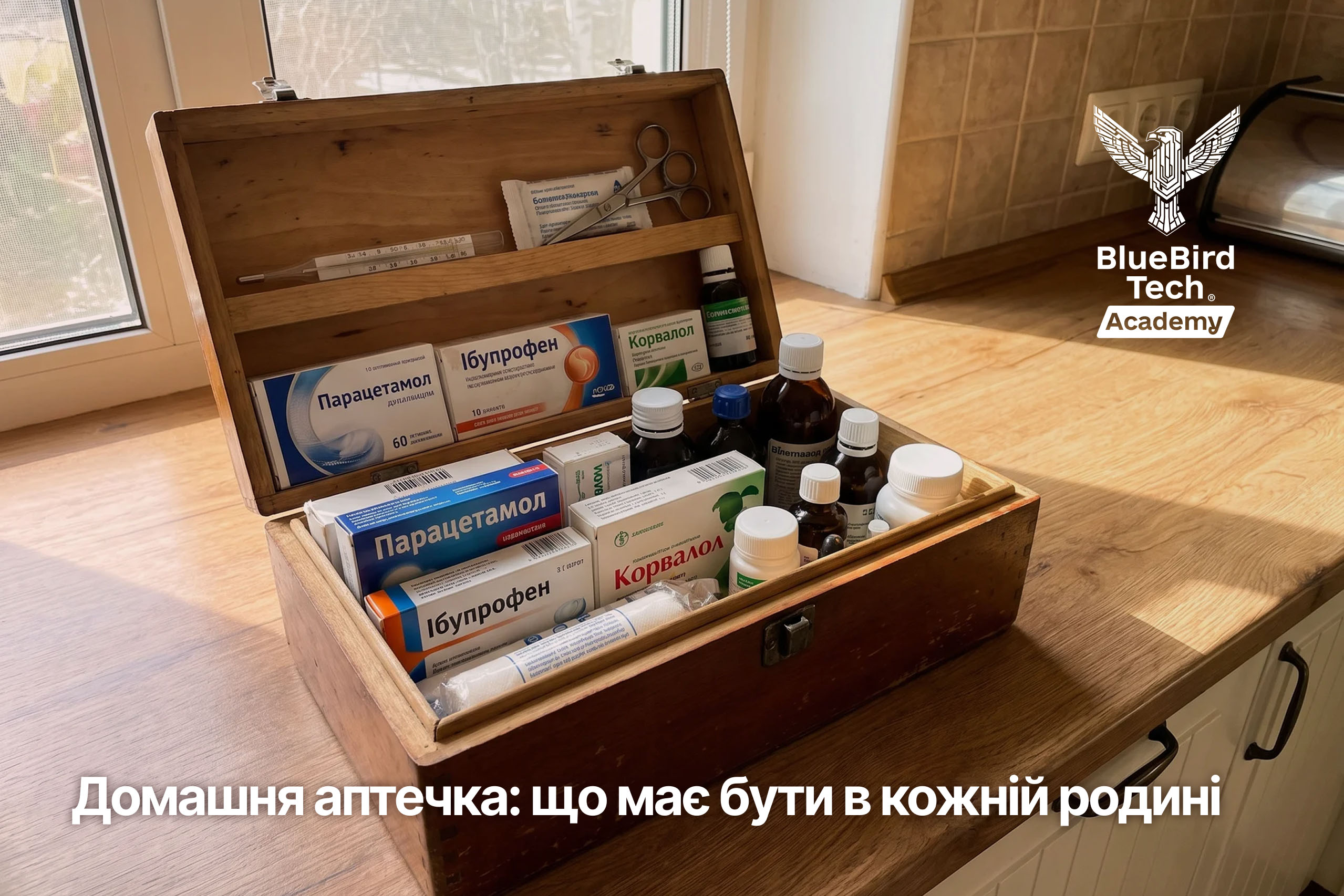 Домашня аптечка: що має бути в кожній родині