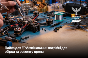 Пайка для FPV: які навички потрібні для збірки та ремонту дрона 